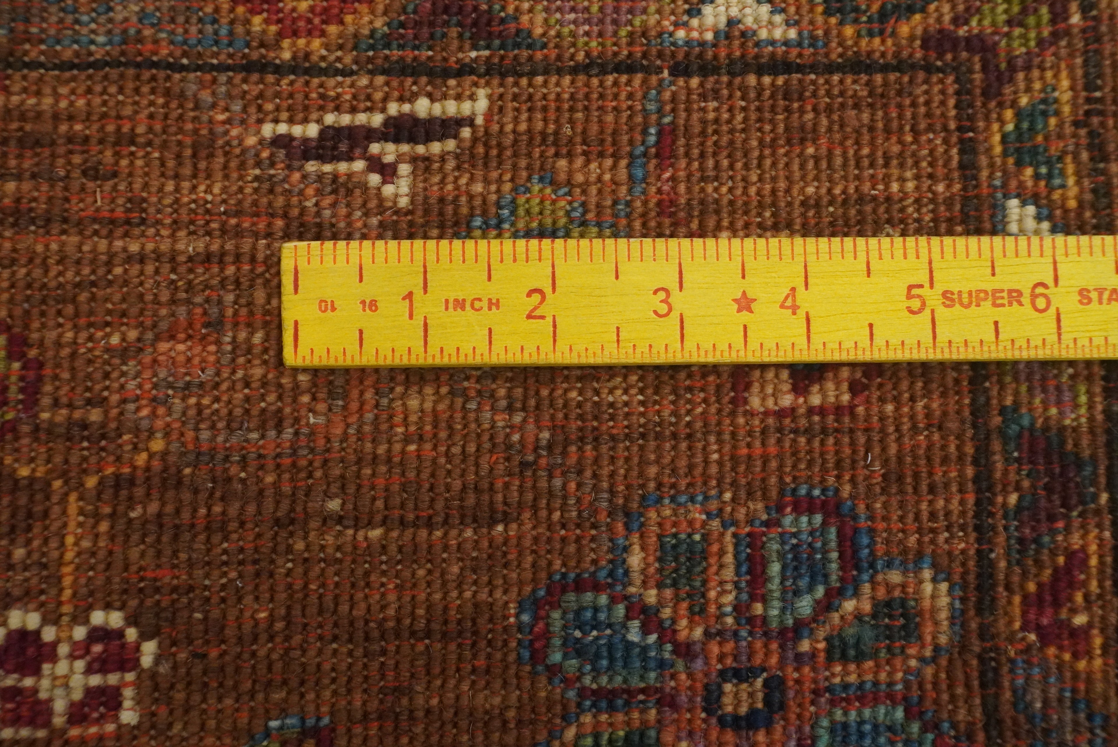 2x3 Brown Waziri Afghan Hand Knotted Rug - Yildiz Rugs