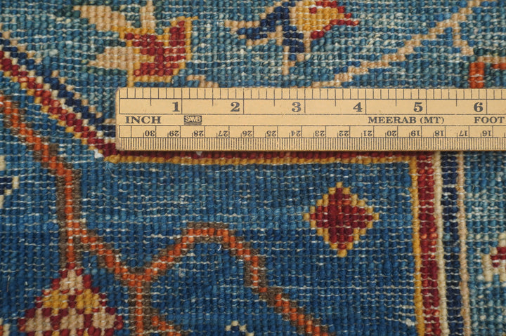 3x10 Blue Bakhtiari Afghan hand knotted Tribal Runner Rug