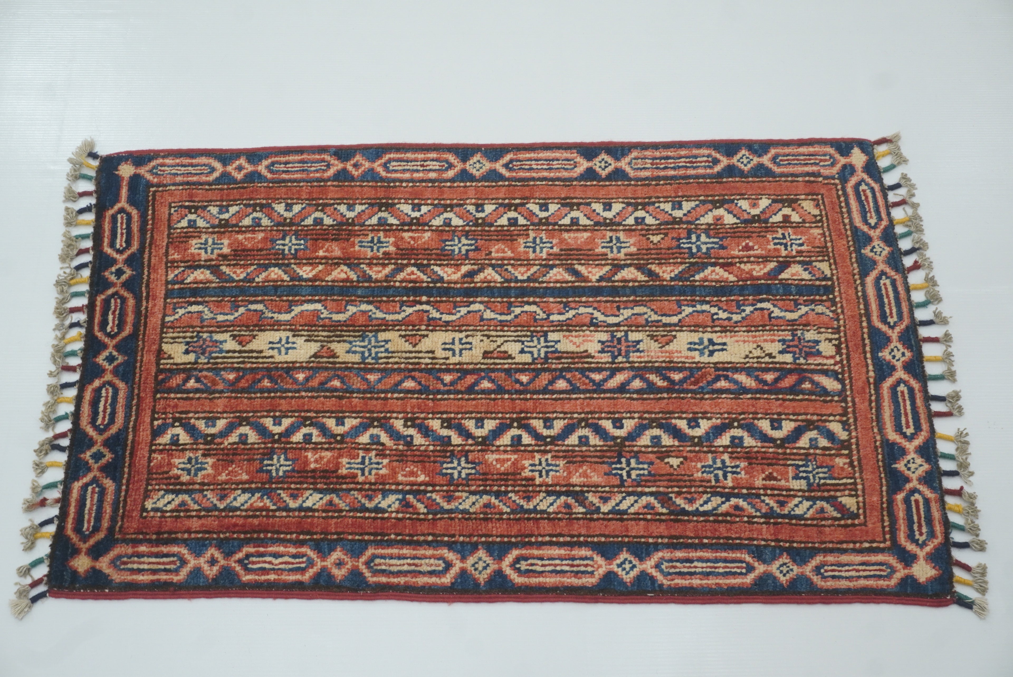 2x3 Red Turkish Hand-Knotted Rug - Yildiz Rugs