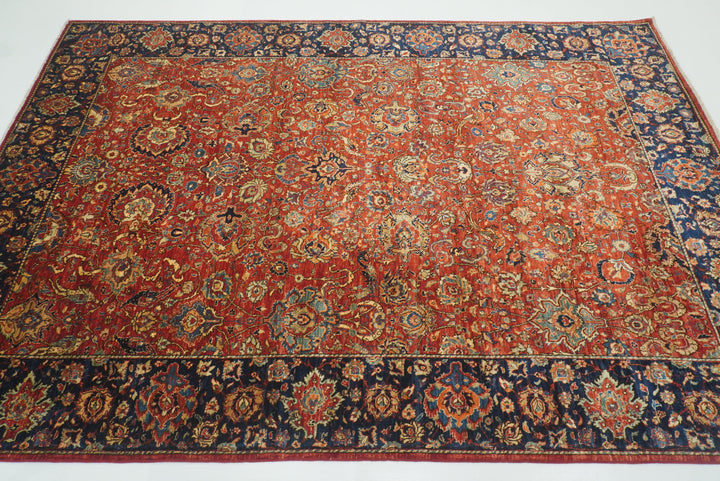 6x9 Red Afghan Hand Knotted Oriental Rug - Yildiz Rugs