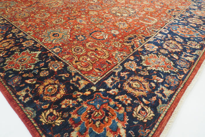 6x9 Red Afghan Hand Knotted Oriental Rug - Yildiz Rugs