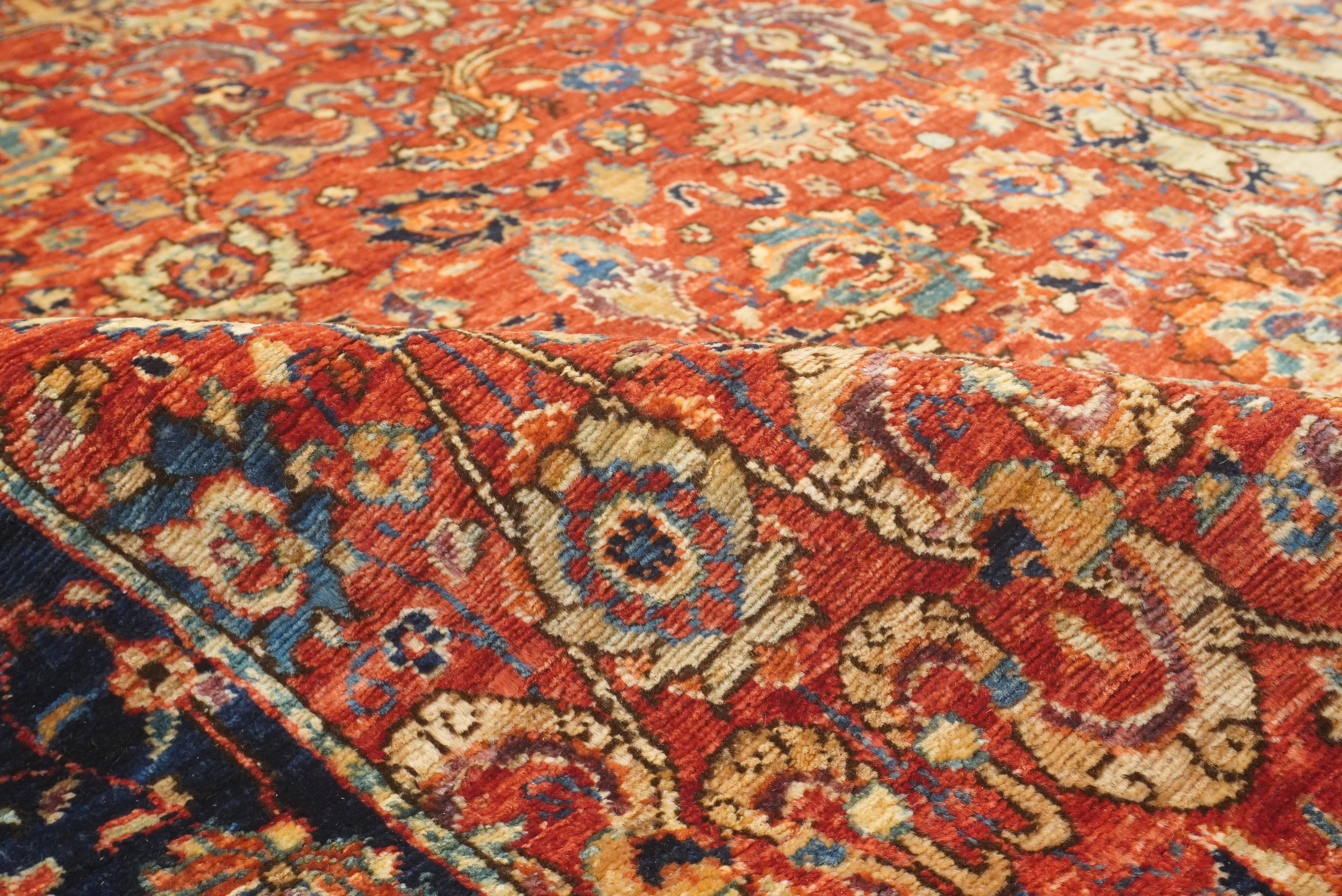 6x9 Red Afghan Hand Knotted Oriental Rug - Yildiz Rugs