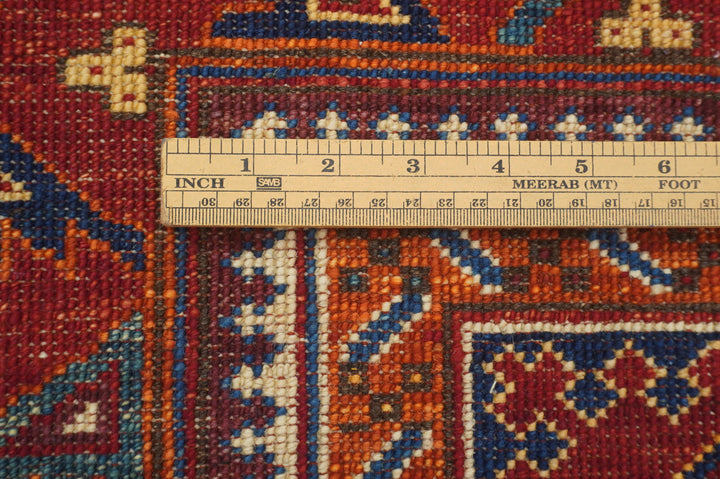 4x6 Red Baluch Afghan hand knotted Oriental Rug