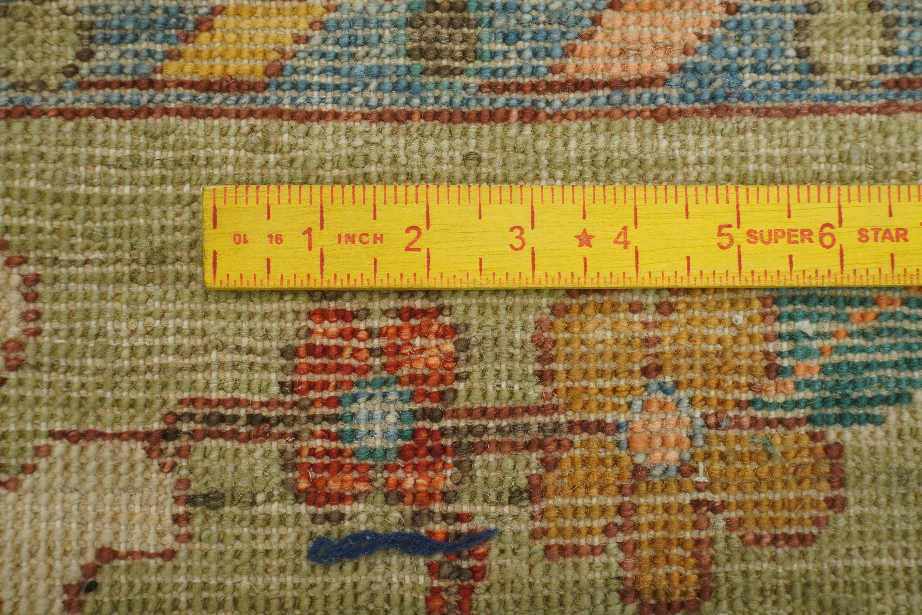 9x12 Green Oushak Turkish Hand knotted Oriental Rug - Yildiz Rugs