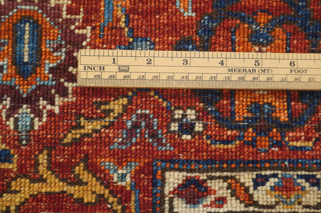 4x6 Blue Afghan Bidjar Oriental Rug