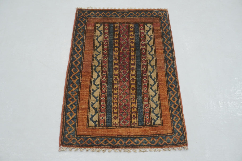 Faded Circle rug, Orange rug, Turkish rug, Vintage rug, Round rug, 3.2 shop x 3.2 Ft Doormat rug, Aztec rug, Small rug, Organic Wool rug, Zd2371