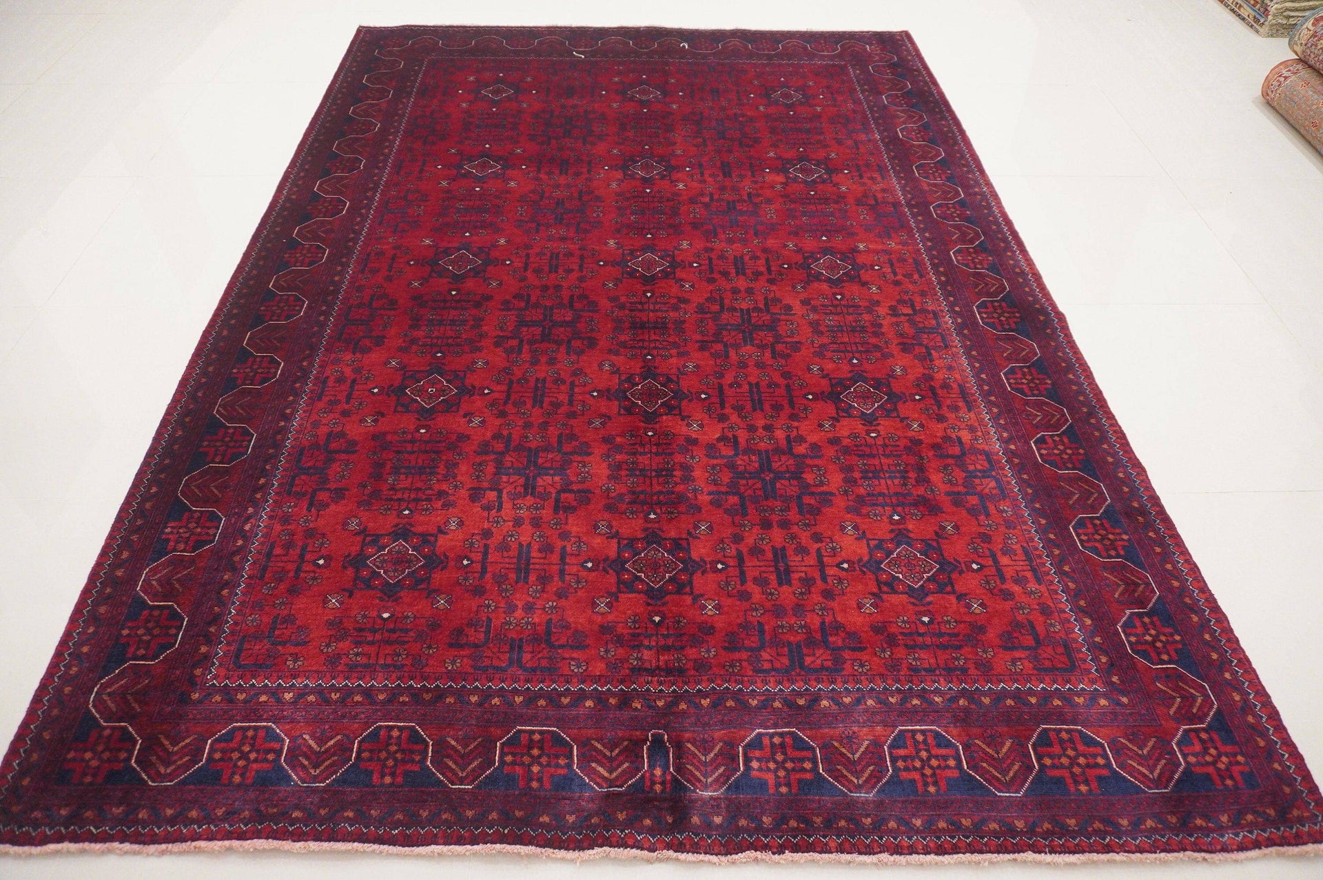 7x10 ft Belgic Afghan High quality Hand Knotted wool Area Rug - Yildiz Rugs