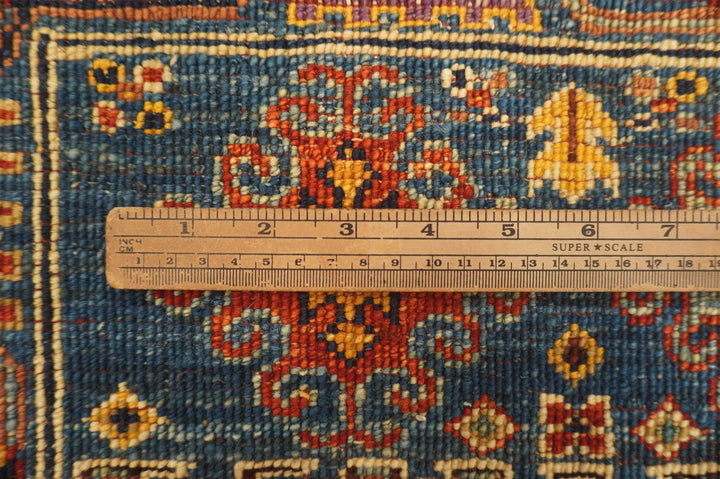 3x5 Baluch Navy Blue Afghan Hand knotted Tribal Rug - Yildiz Rugs