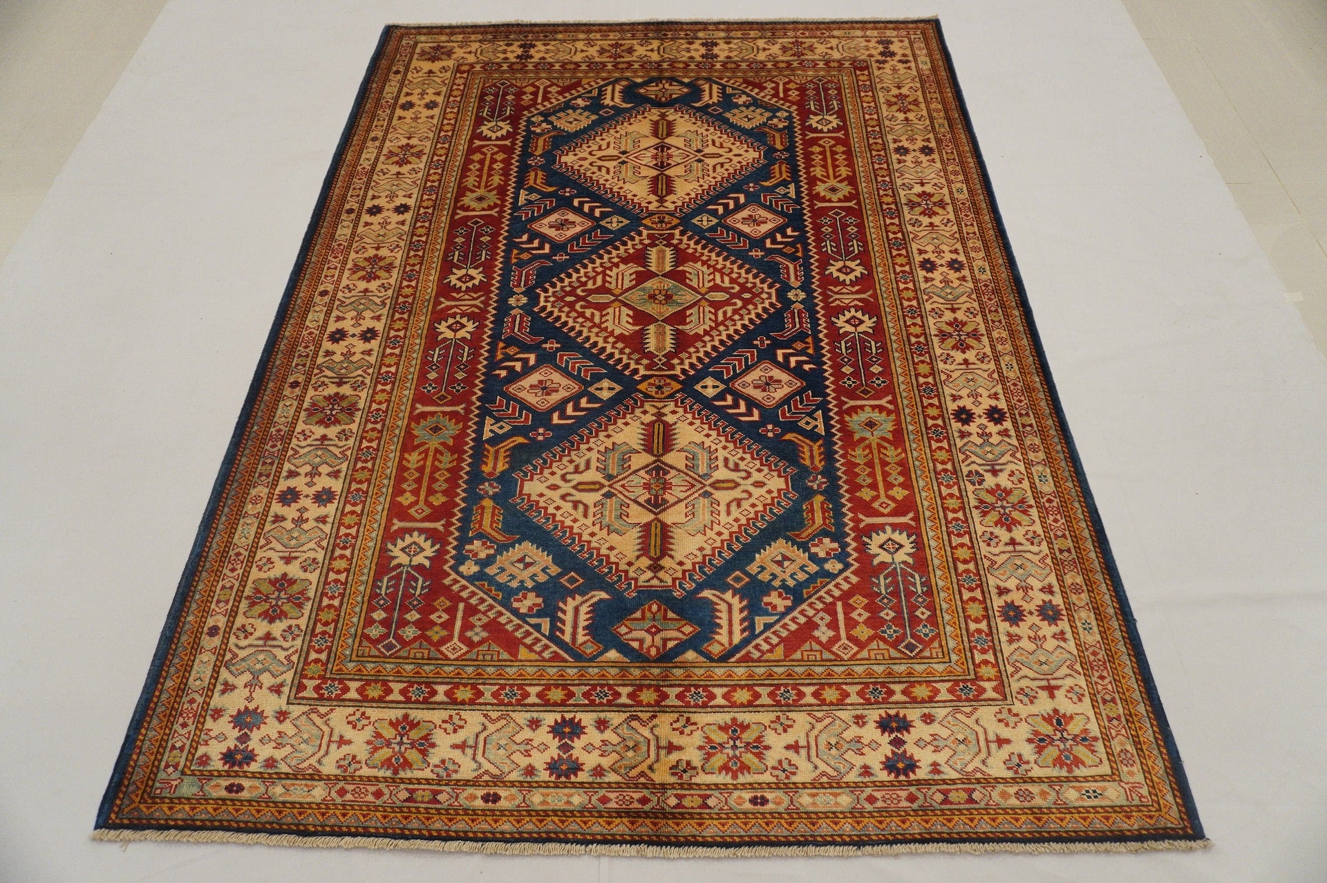 hand_knotted_rug,Afghan_rug_5x7,5x7_rug,150x200_cm_carpet,Oriental_rug,bedroom_rug,living_room_rug,kids_room_rug,office_rug,entryway_rug,area_rug_5x7,blue_shirvan_rug,blue_vintage_rug_5x7