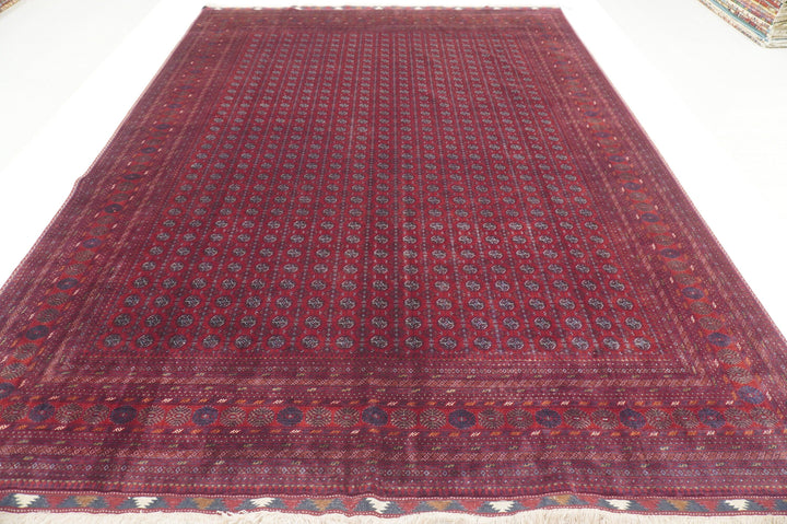 8x11 Khoja Roshnai Afghan High quality Hand Knotted Veg dye wool Rug - Yildiz Rugs