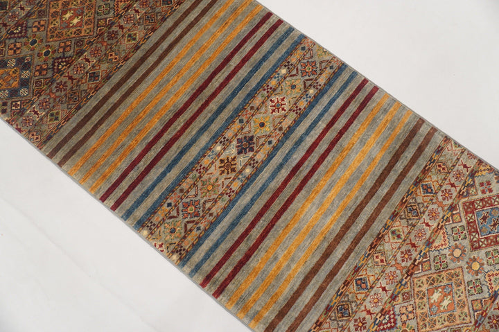 3x8_rug,8_ft_runner_rug,8_feet_runner,hallway_runner,entryway_runner,kitchen_runner,bedroom_rug,bathroom_rug,hand_knotted_rug,tribal_rug,Afghan_rug,Afghan_runner,wool_runner