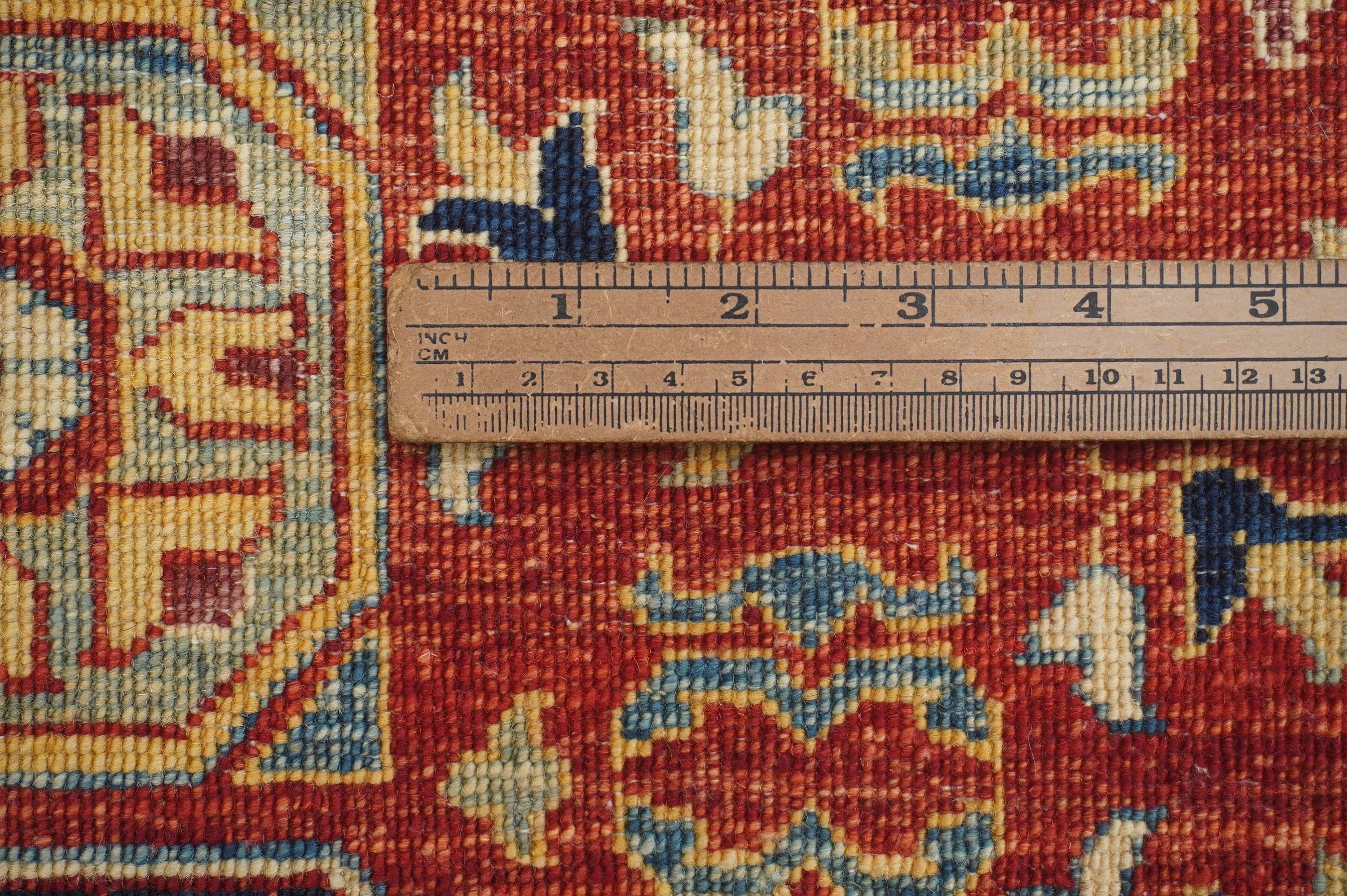 8x9 Red Vintage Mamluk Hand Knotted Wool Turkish Square Rug - Yildiz Rugs