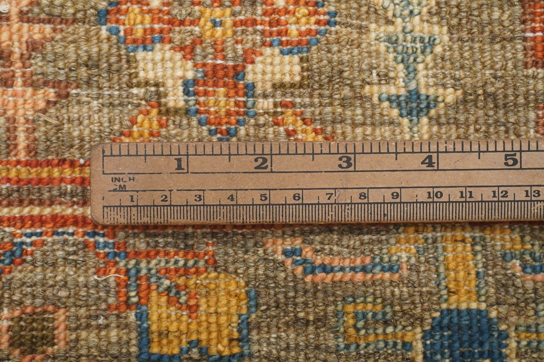 2'7x8'0 Bidjar Gray Afghan Hand knotted Wool Oriental Runner Rug