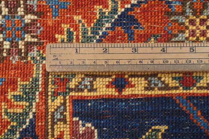 10 ft Bidjar Navy Blue Afghan Hand knotted Wool Oriental Runner Rug