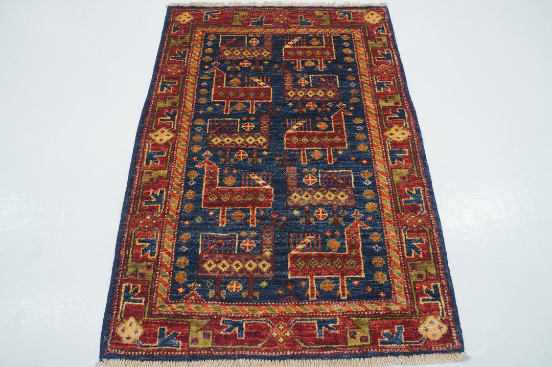 2x3 Afghan Rug Red Small Area Rugs 3x5 4x6 Oriental 