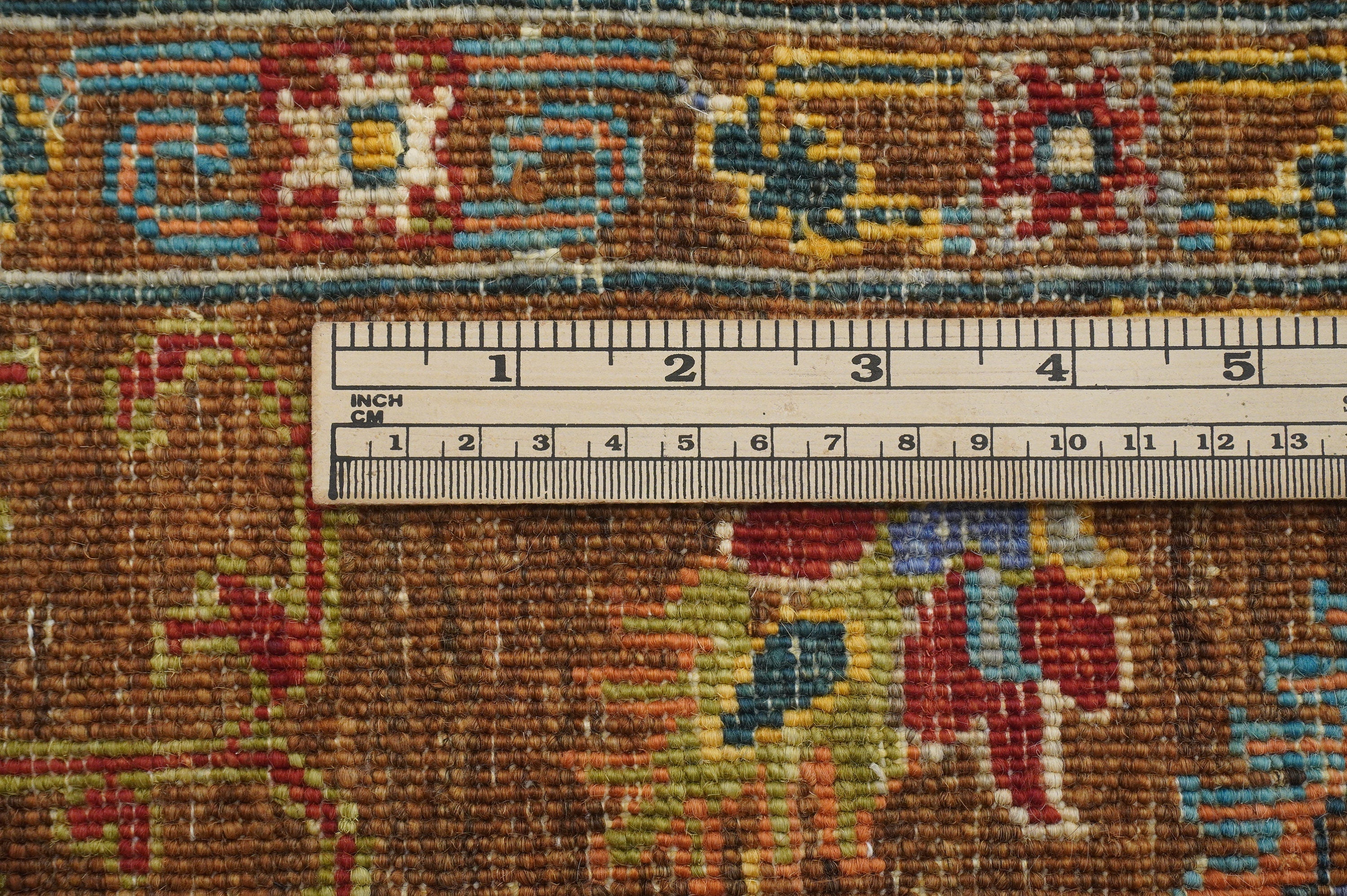 6x8 Brown Oushak Turkish Hand Knotted Medallion Area Rug - Yildiz Rugs