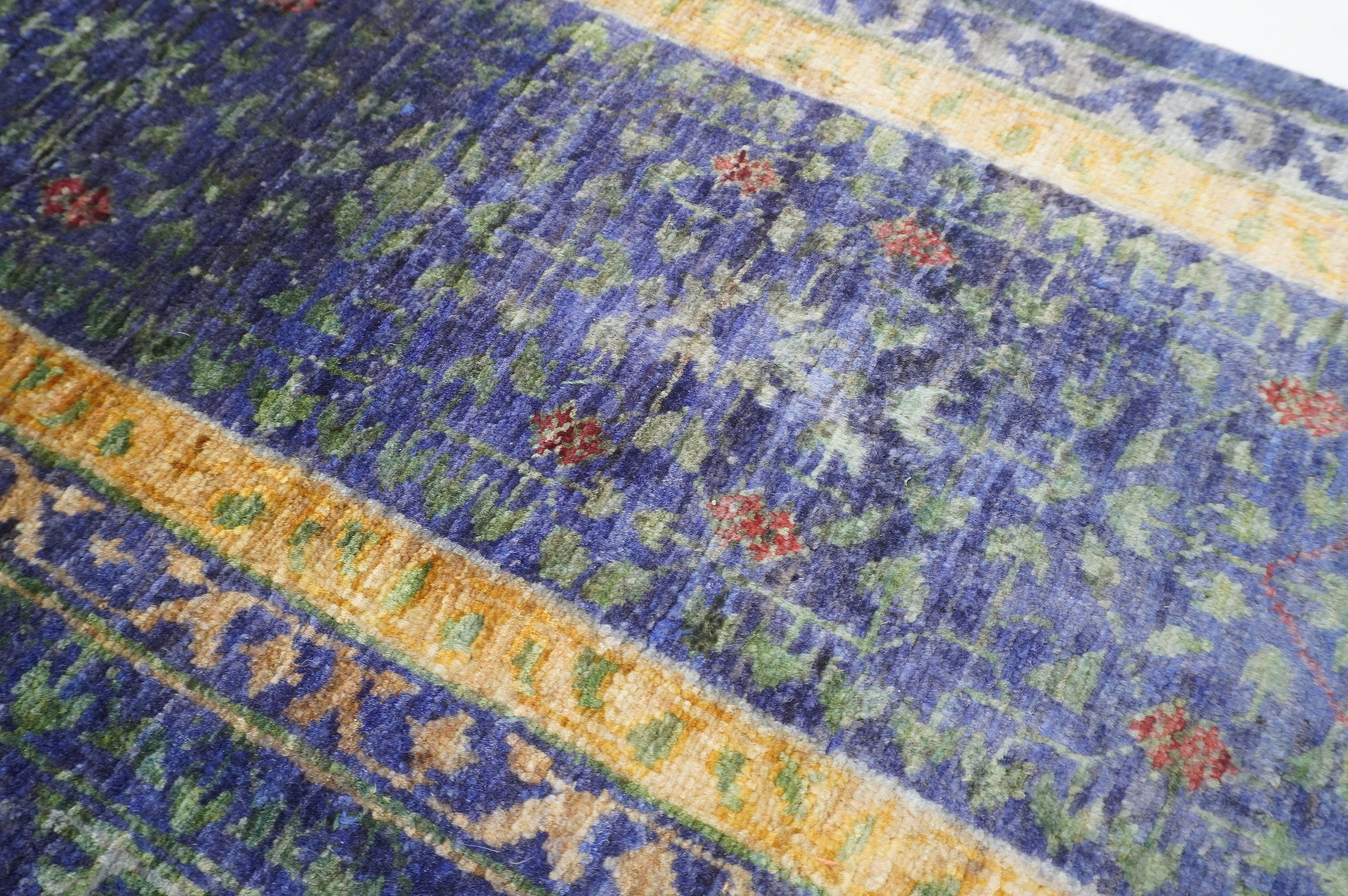 5x7 Turquoise Purple Mamluk Hand knotted Turkish Rug - Yildiz Rugs