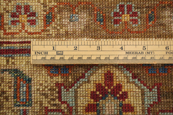 8x10 Brown Bidjar Modern Afghan Hand knotted Oriental Rug